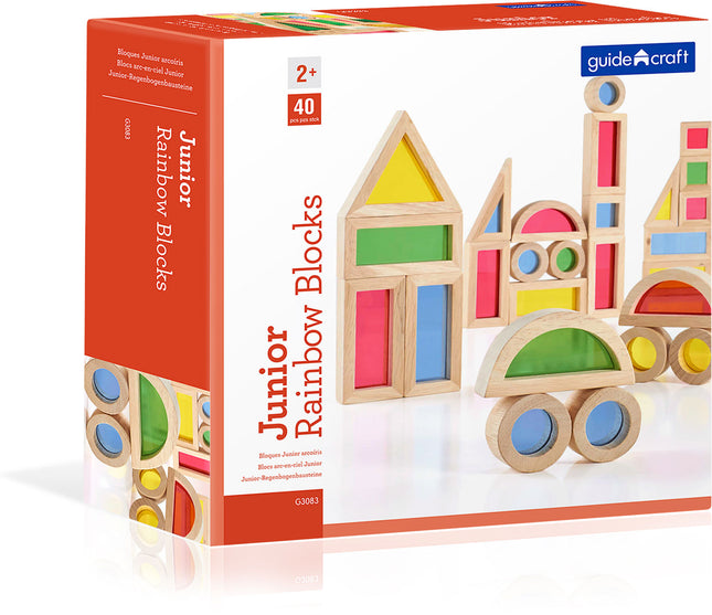 Jr. Rainbow Blocks - 40 pc. set