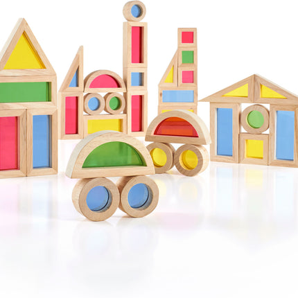 Jr. Rainbow Blocks - 40 pc. set
