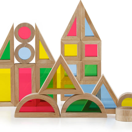 Jr. Rainbow Blocks - 40 pc. set