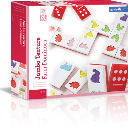 Jumbo Texture Farm Dominoes