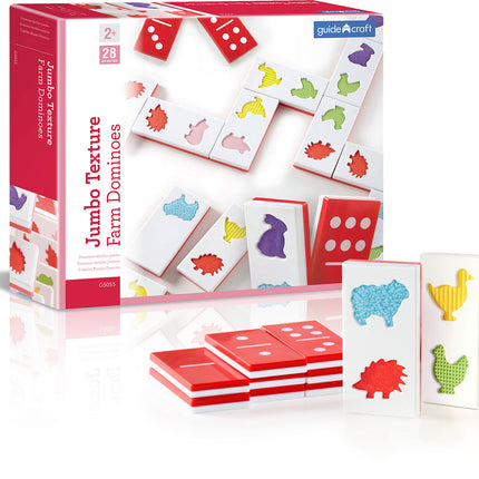 Jumbo Texture Farm Dominoes