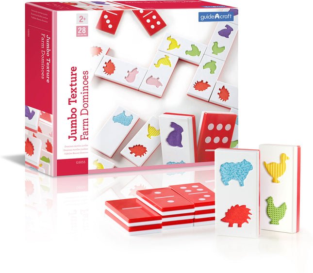 Jumbo Texture Farm Dominoes