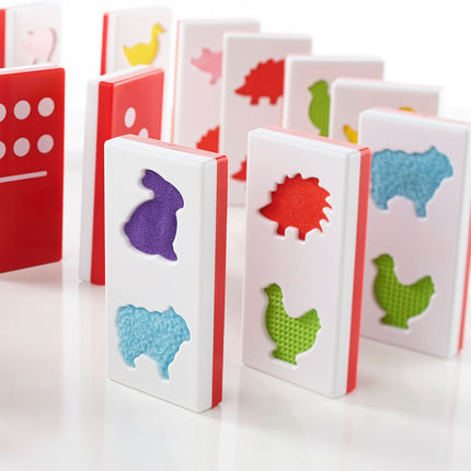 Jumbo Texture Farm Dominoes