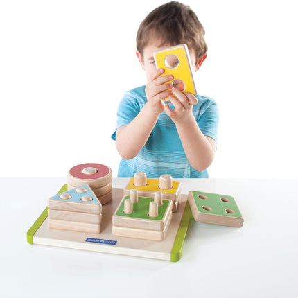 Sort and Stack Shapes