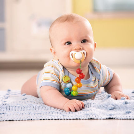 Pacifier Chain Rainbow Pearls