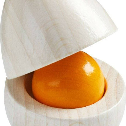 Wooden Eggs with Removable Yolk Play Food