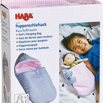 Reversible Sleeping Bag for 12"-13.5" Dolls