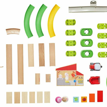 Kullerbu Farmyard Play Track Starter Set with Sound