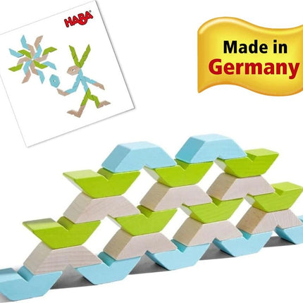 Varius 21 Piece Wooden Building Blocks