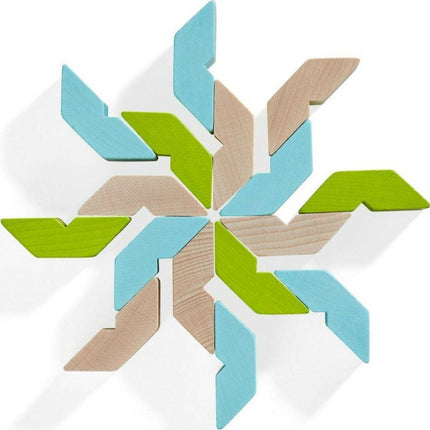 Varius 21 Piece Wooden Building Blocks