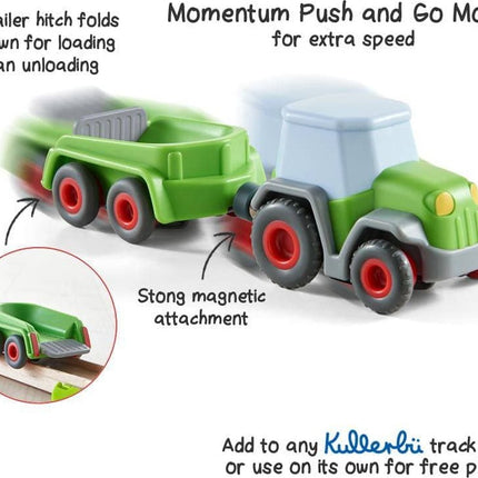 Kullerbu Tractor and Trailer with Momentum Motor