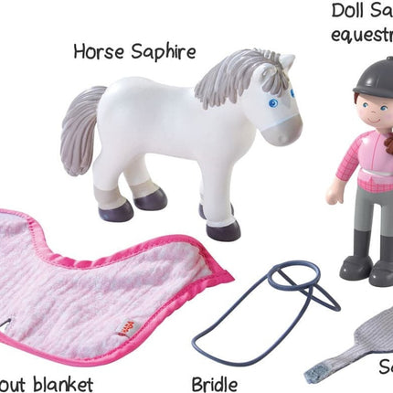 Little Friends Rider Sanya and Horse Saphira Play Set