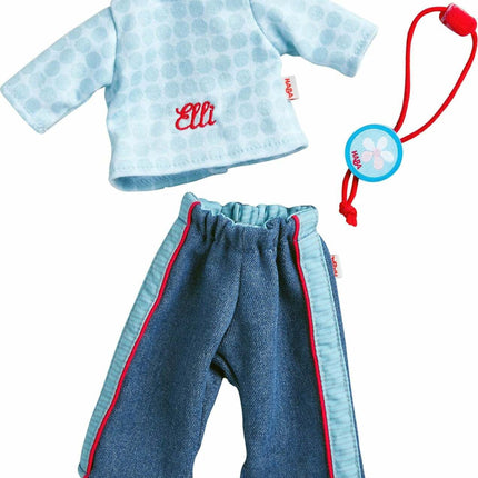 Dress Set Jeans for 12" Soft Dolls