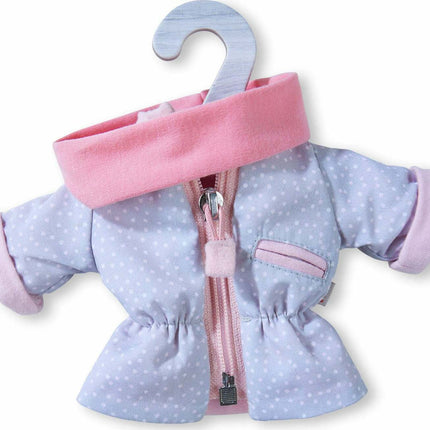 Doll's Dotted Parka Set
