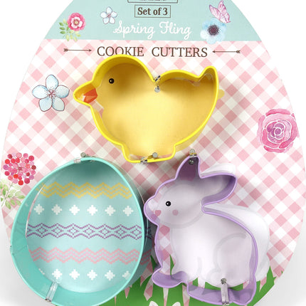 Spring Fling Set of 3 Cookie Cutters