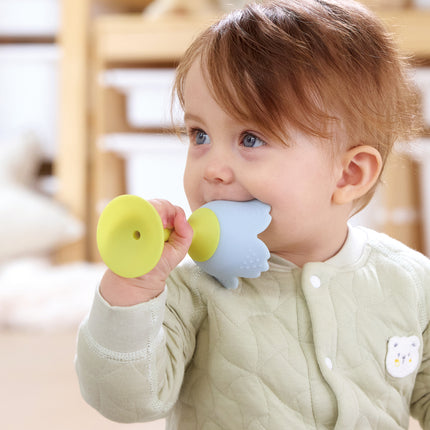 Rattle & Teether Blue