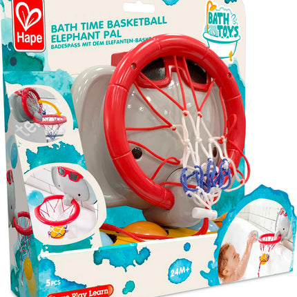 Bath Time Basketball Elephant Pal