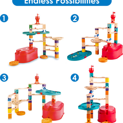 Quadrilla Stack Track Builder Set