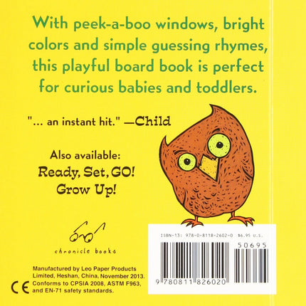 Peek-A Who?: Board book