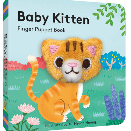 Baby Kitten: Finger Puppet Book: (Board Book with Plush Baby Cat, Best Baby Book for Newborns)