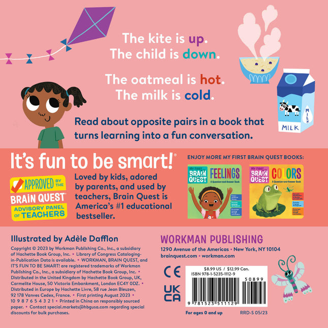 My First Brain Quest Opposites: A Question-and-Answer Book