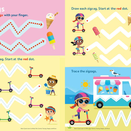 Brain Quest Learn to Write: Pen Control, Tracing, Shapes, and More