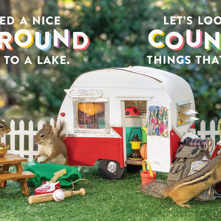 Oakley the Squirrel: Camping 1, 2, 3!: A Nutty Numbers Book