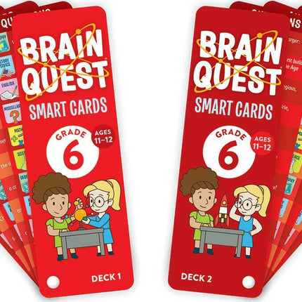 Brain Quest 6th Grade Smart Cards Revised 4th Edition