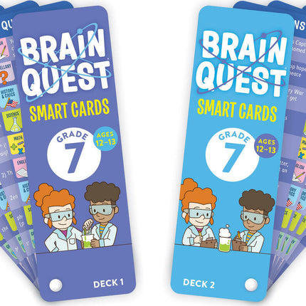Brain Quest 7th Grade Smart Cards Revised 4th Edition