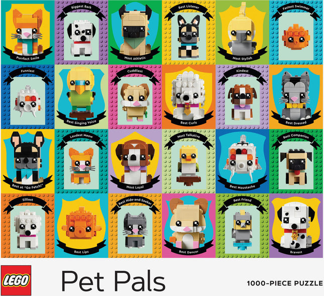 LEGO Pet Pals 1000-Piece Puzzle