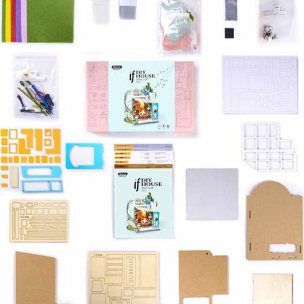 DIY Dollhouse Miniature House Kit - Dora's Loft