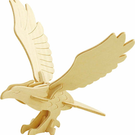 3D Classic Wooden Puzzle - Eagle