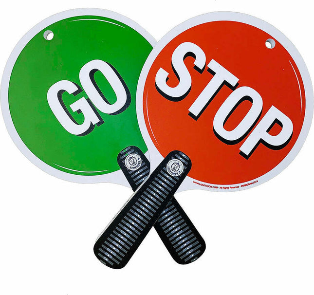 Liontouch Pretend-Play Foam Stop and Go Sign