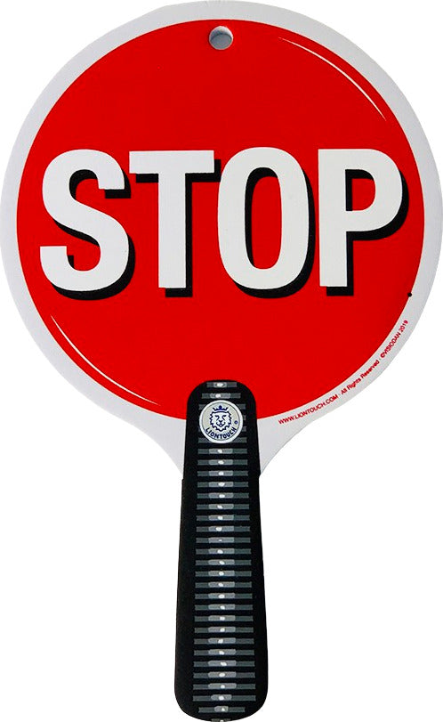 Liontouch Pretend-Play Foam Stop and Go Sign
