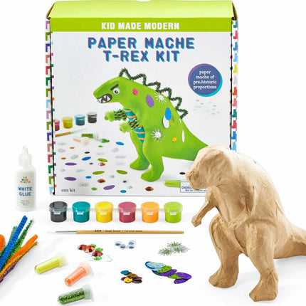 Kid Made Modern Paper Mache T-Rex Kit