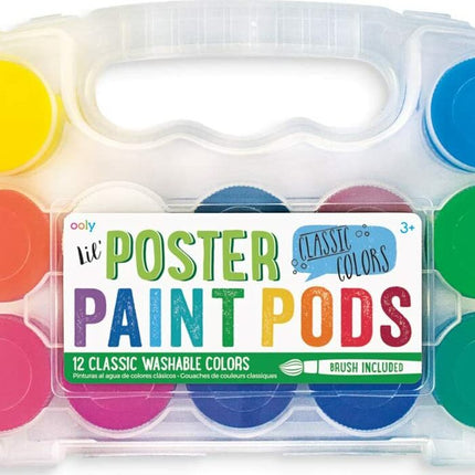 Poster Paint Pods Classic 12ct
