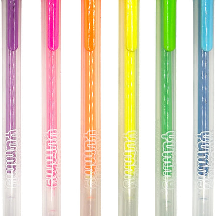 Yummy Yummy Scented Gel Pens - Neon - Set of 6