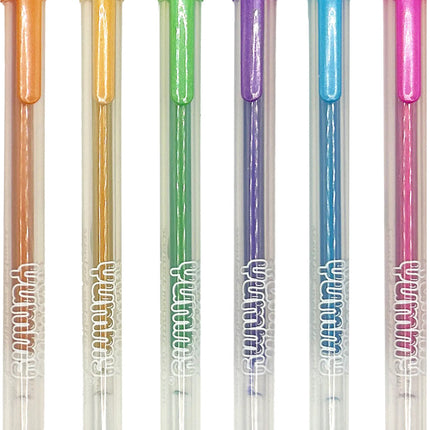 Yummy Yummy Scented Gel Pens - Metallic - Set of 6