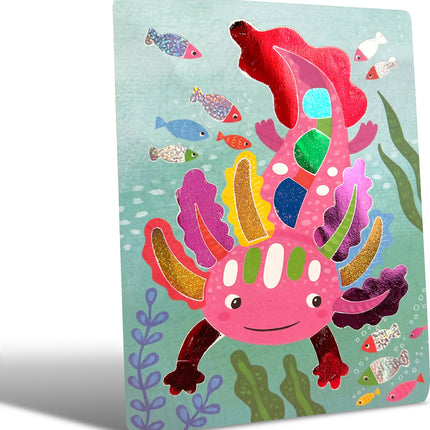 Foil-tastic Foil Art & Coloring Set - Awesome Animals