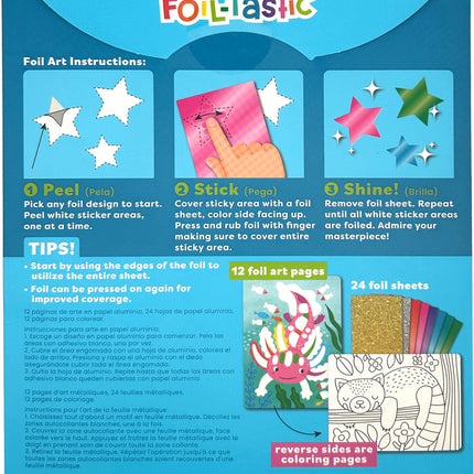 Foil-tastic Foil Art & Coloring Set - Awesome Animals