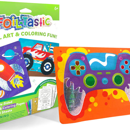 Foil-tastic Foil Art & Coloring Set - Gadgets & Gizmos
