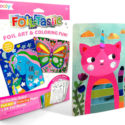 Foil-tastic Foil Art & Coloring Set - Whimsical World