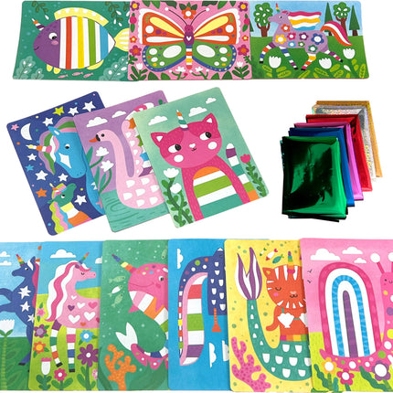 Foil-tastic Foil Art & Coloring Set - Whimsical World