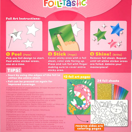 Foil-tastic Foil Art & Coloring Set - Whimsical World