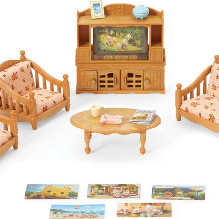Calico Critters Comfy Living Room Set