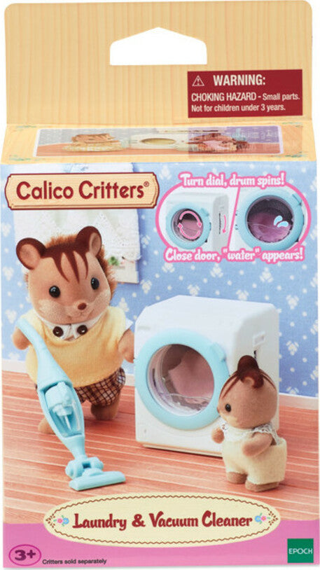 Calico Critters Laundry & Vacuum Cleaner