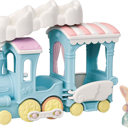 Calico Critters Floating Cloud Rainbow Train