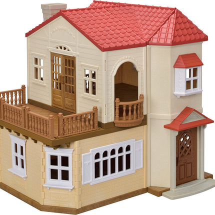 Calico Critters Red Roof Country Home – Secret Attic Playroom