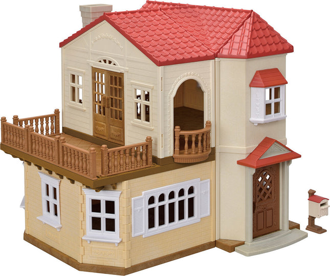 Calico Critters Red Roof Country Home – Secret Attic Playroom