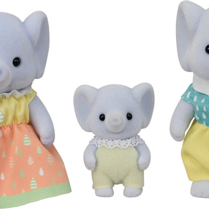 Calico Critters Elephant Family Trio